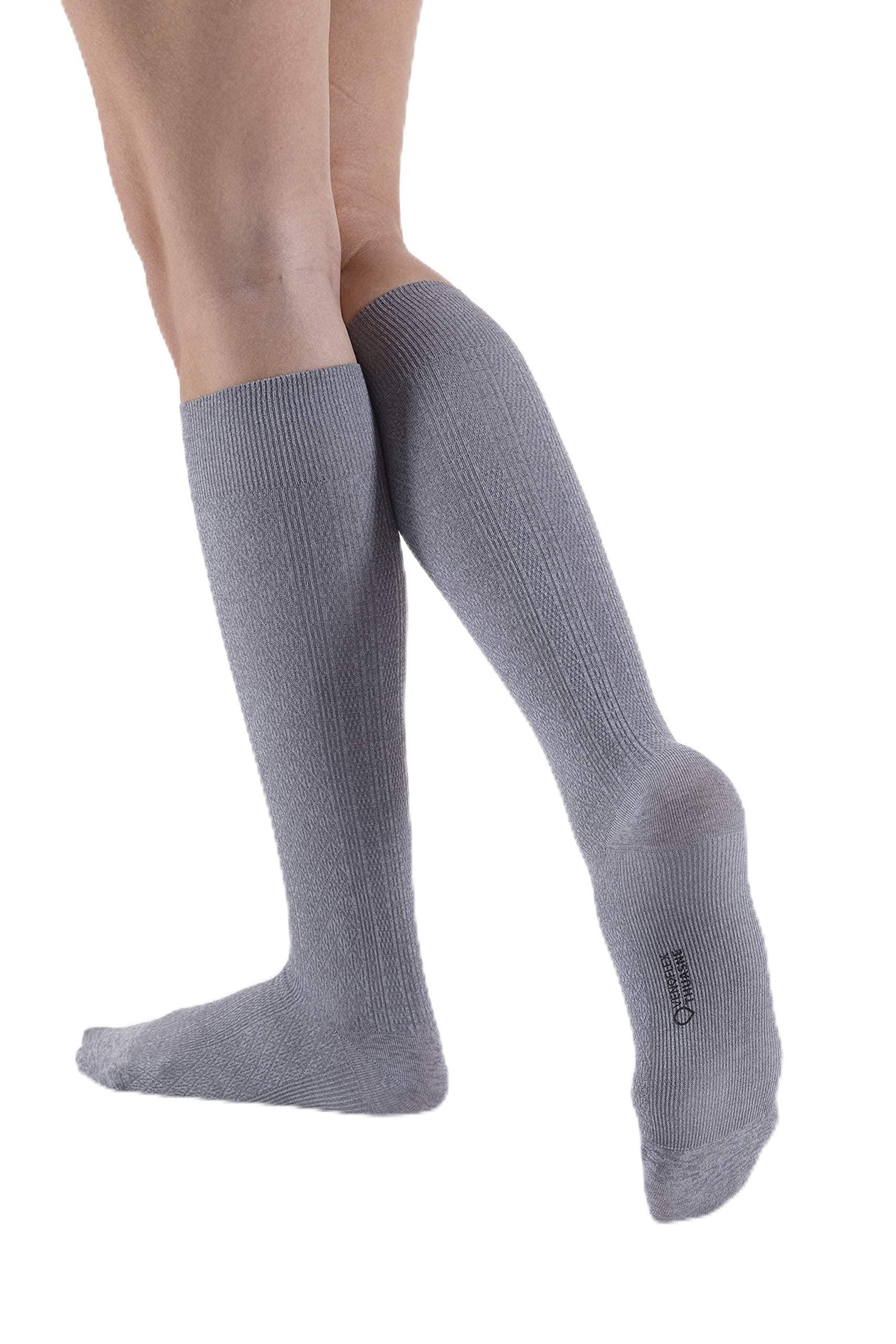 

to the general General Medical VENOFLEX FAST Cotton Compression High [Available public] [Women s] Device Stockings, Socks, 15-20mmHg (20-27hPa) (S, серый