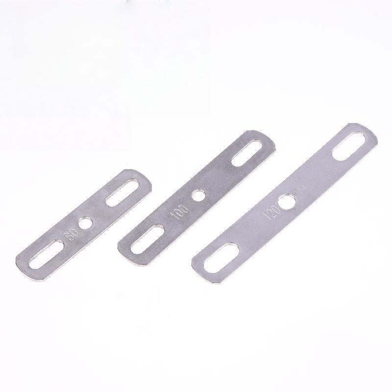 1Pcs 304 Stainless Steel Thickened Double Hole Flat Gasket - Durable Blocking Plate Bolt Hardware Accessories