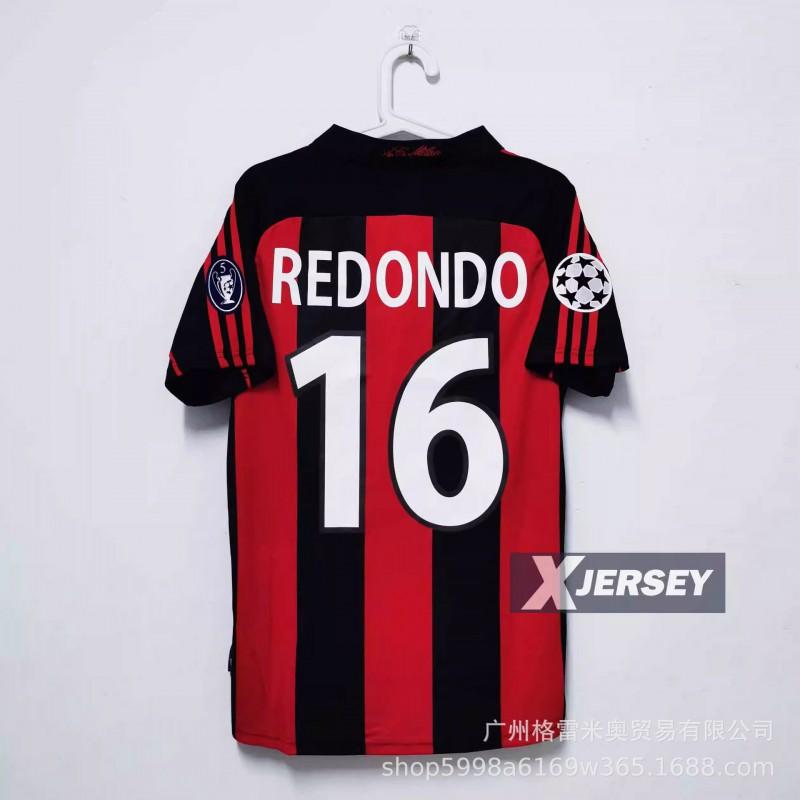 Klasické Retro Fotbalové Dresy Evropské Top Ligy Barcelona 2006 AC Milán 09/10 Inter Fotbalové Tréninkové Dresy
