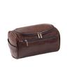 Groomsmen Gift Leather Toiletry Bag for Men Travel Shaving Kit Bathroom Bag Make Up Hanging Storage Wash Bags