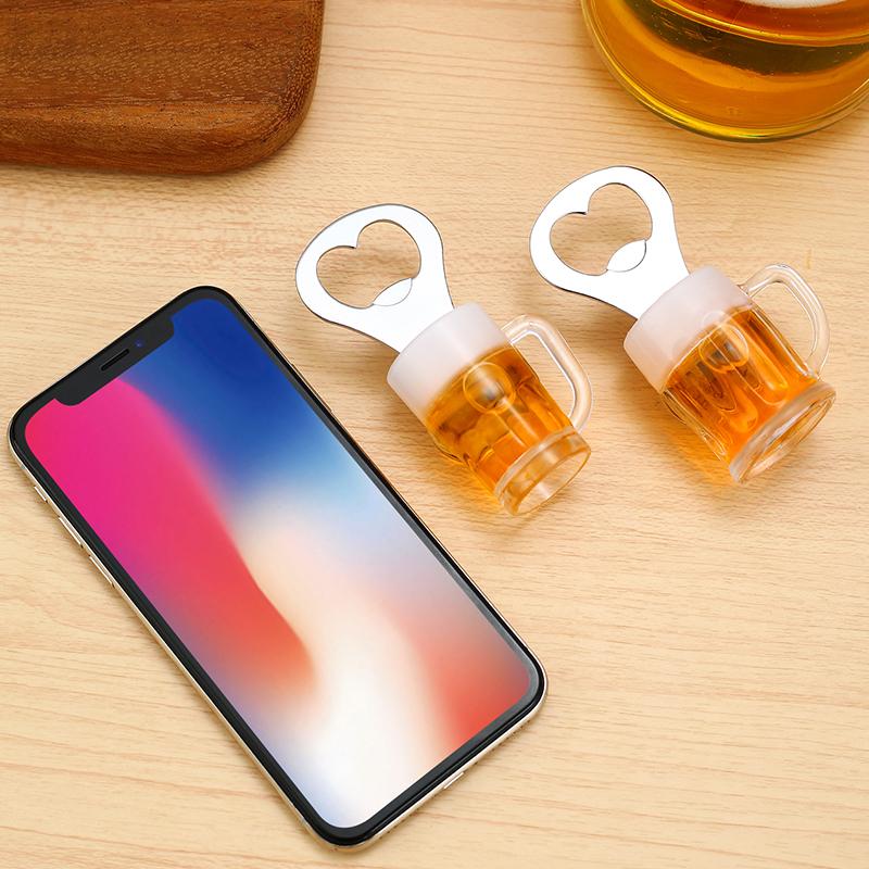 Bottle Opener Creative Stainless Steel Beer Design Bottle Beer Opener Corkscrew Kitchen Accessories Drinks Opener Wine Opener