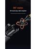 Professional Desktop Boom Arm Mic Stand with Condenser Mic Clip and Phone Holder