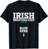 Irländsk utandningsprov Blås här Rolig St Patrick's Day Dricka T-shirt