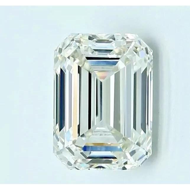 2.00 Ct EMERALD Cut  Certified Lab Grown  Diamond D Color VS2 Clarity n9b78