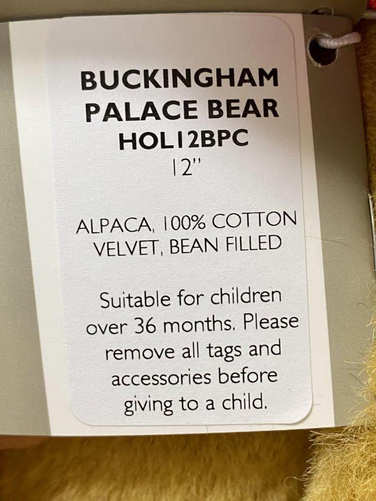 [USED] Merrythought Buckingham Palace Limited Edition Teddy Bear