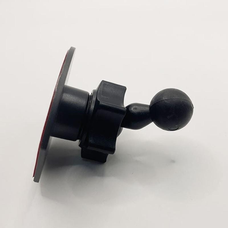 Handfree Use Phone Holder Base with 17mm Balling Joint Secure Sticky Mount Handfree Use for Motorcycle Vehicle Dashboard