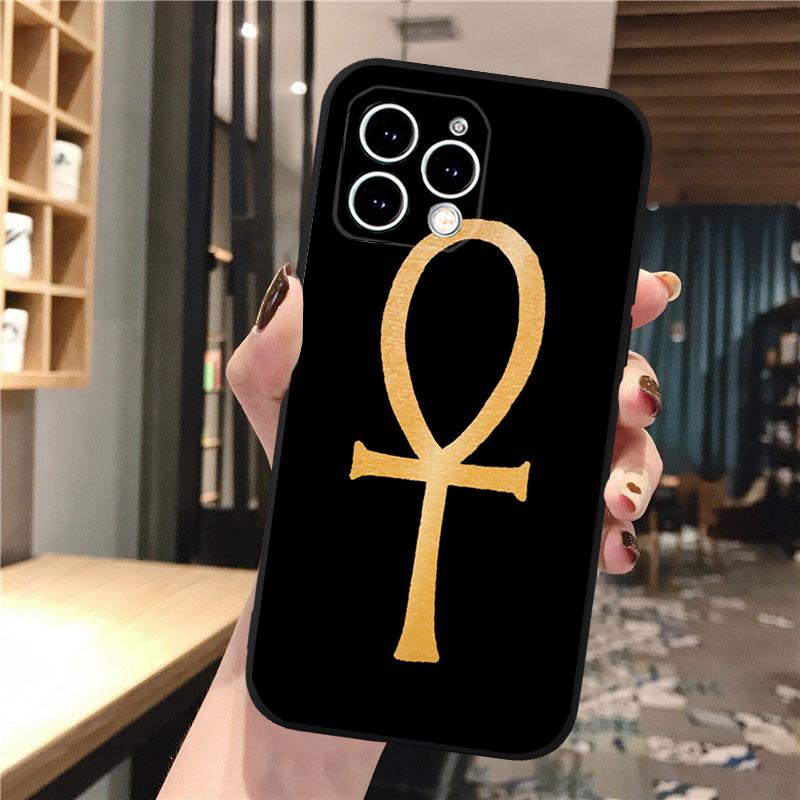 

Phone Case For iphone 17 Pro Max Air 16 15 14 13 Pro Max 15 16 Pro 15Plus Egypt Nefertiti Anubis Ankh Pharaoh Shell iphone 13