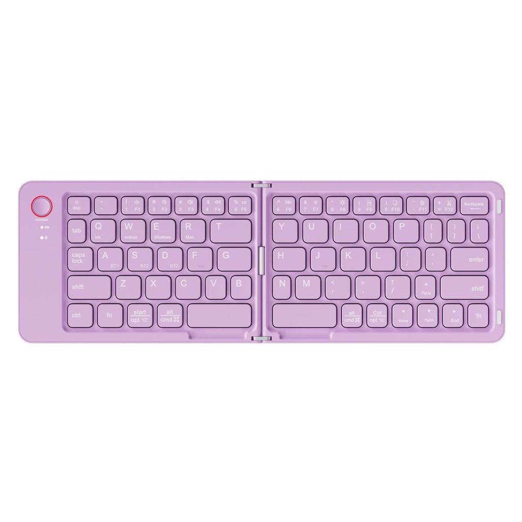 New Portable Wireless Folding Bluetooth Keyboard for Laptops and Phones