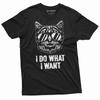 I Do What I Want Cool caT Shirt Mens Womens Tees Top Funny CaT Shirt Mens Womens Tees Top Cat Lover Shirt Cat Mom Gift Tee