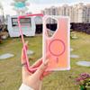 Samsung S26 Ultra/S25+/S24 Magnetic Ring Laser Color-Changing Airbag Case