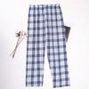 Men's Plaid Cotton Pajama Pants - Loose, Casual, Home and Outdoor Wear