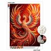 5D DIY Pearl Diamond Painting Kit Majestic Phoenix Full Drill Embroidery Mosaic Art Home Wall Decor Gift