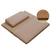 Natural Coir Meditation Cushion for Cross-Legged Sitting - Zen Floor Pad with Ergonomic Support for Home, Yoga Studio