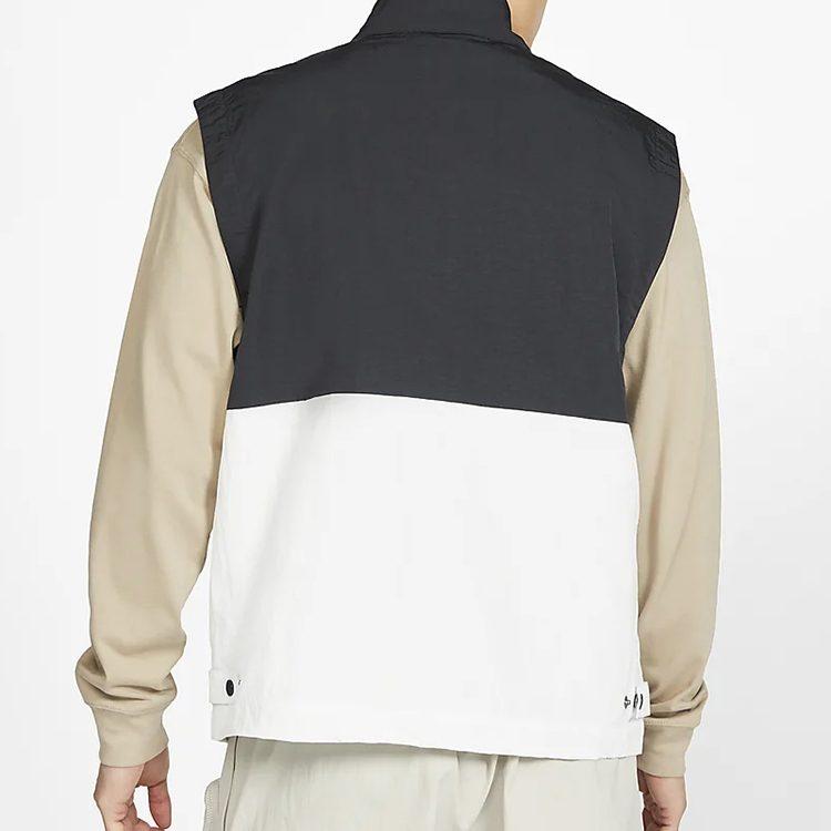 Nike ACG Vests Men's Black White Gray Stand Collar Moderate Workwear CK7237-010