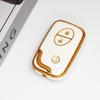For Lexus CT200h ES 300h IS250 GX400 RX270 RX450h RX350 LX570 3 4 Buttons TPU Protection Case Key Cover Fob