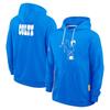 Mens Hooded Sweatshirt With Football Print Casual Sportswear Winter Loose Fit Cotton Pullover