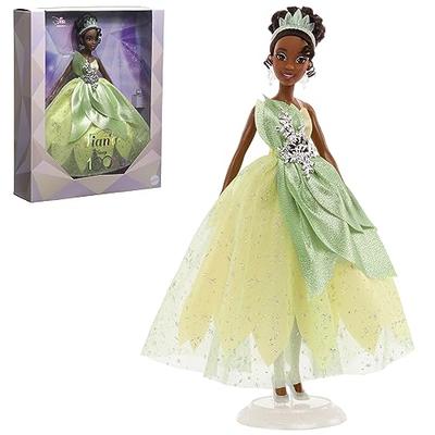 Mattel Disney Princess Tiana Platinum (Disney 100th Anniversary Celebration) Doll (Ages 6 and Up) HLX61