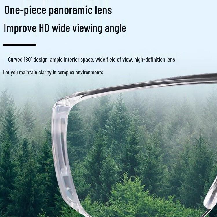 Unisex Cycling & Mountaineering Goggles: Windproof, Sandproof, High-Definition, Anti-Glare, Protective Foam Glasses for Safety & Comfort