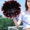Cheer ering Pom Poms Pompoms for Dance Party School Sports Competition (Silver+Green)