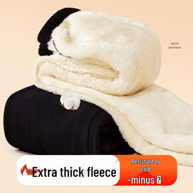 

Paster Women s Fleece-Lined Warm Casual Straight-Leg Pants