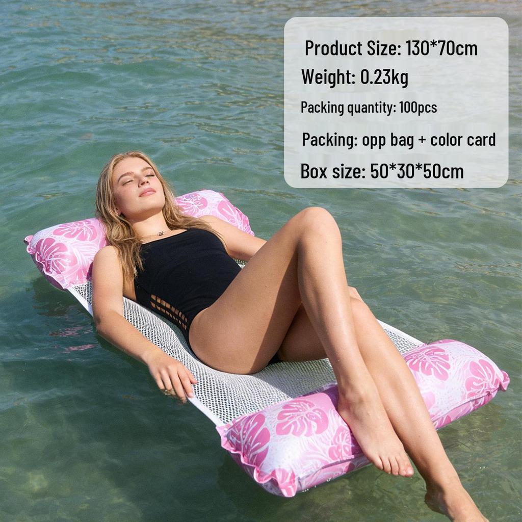 Z 4-Tube Inflatable Raft: Foldable Outdoor Lounge Chair & Water Hammock