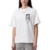 Ss26 Womens S/S Inverted Charm T-Shirt Loose Fit With Graphic Print Women T-shirts I036030-02-XX