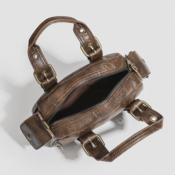 

Новый модный нишевый дизайн ретро сумка для фанатов Spice Girls для автомобиля универсальная модная портативная на плечо через плечо подмышечная сумка коричневый