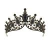 Alloy Queen Princess Crown Baroque Prom Dress Jewelry Vintage Bridal Headband  New Year
