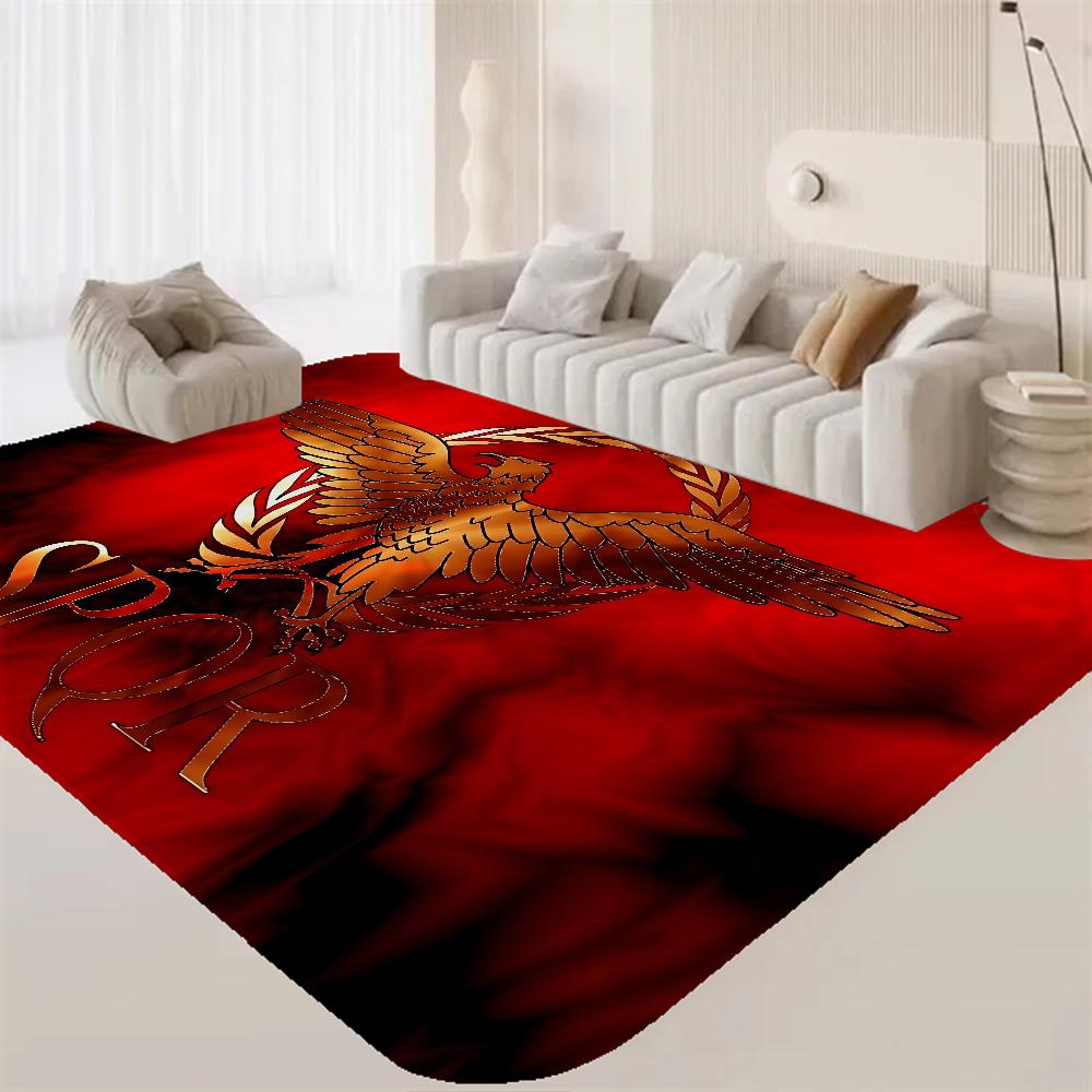 Roman S-SPQR Hallway Carpet Washable Non-Slip Living Room Sofa Chairs Area Mat Kitchen Doormat Area Rug