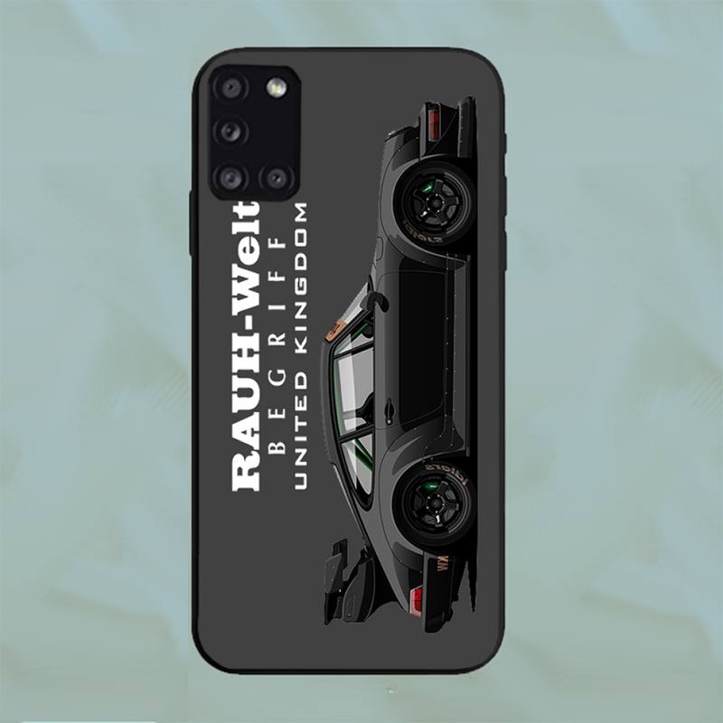 Japan Spo-rts Car Jdm Drift RWB 911 964 933 Phone Case For Samsung Galaxy S21 A51 A50 A71 A52 A72 S20 A21S Note 20 10Lite Plus