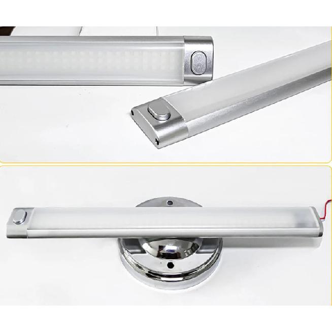 12W LED Dome Light 12V/24V for RV, Truck, Van - Bright Cabin Reading Lamp with Switch High Brightness, Low Heat, Easy Install
