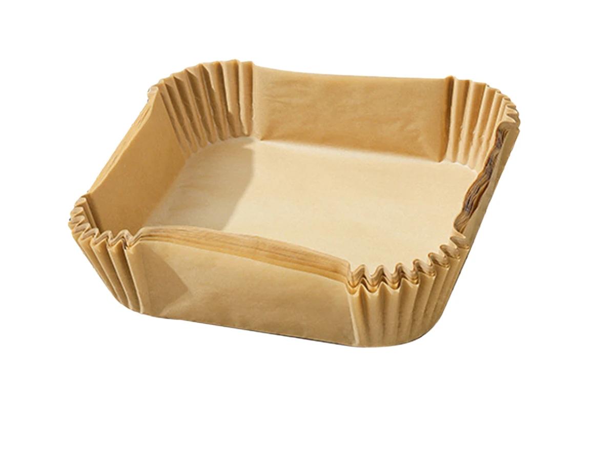 

50 шт. одноразовые бумажные подкладки для фритюрницы антипригарный коврик аксессуары для фритюрницы подкладка для фритюрницы противень духовка кухонные принадлежности для выпечки