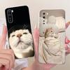 For OnePlus Nord / 8 Nord 5G / Z AC2001 AC2003 Cute Flower Butterfly Cat Painted Case For 1+ Nord Soft Silicone TPU Phone Cases