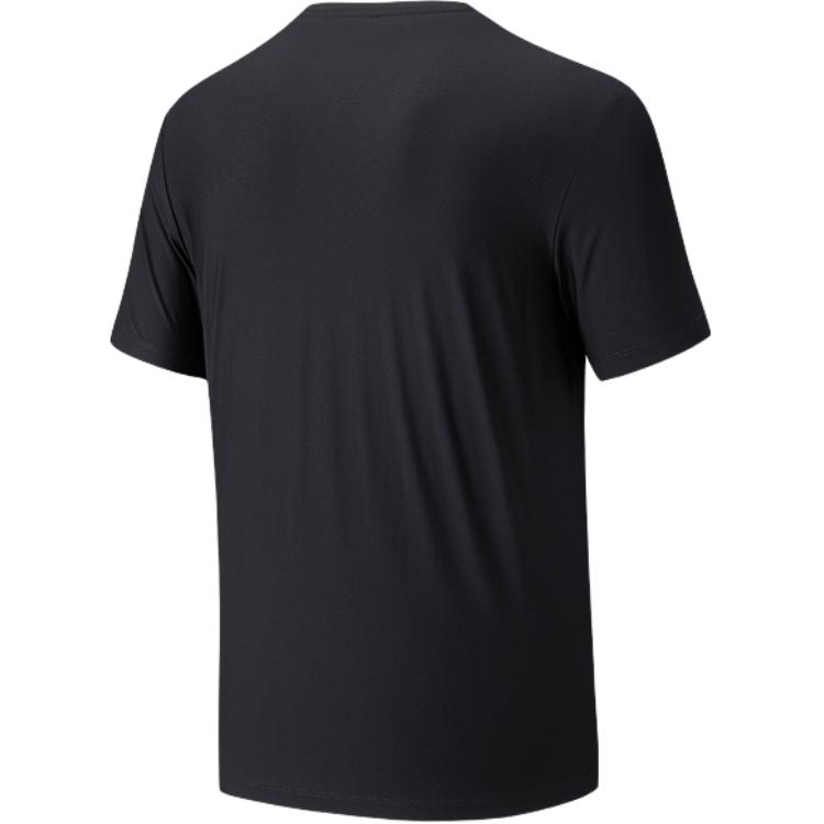 Anta Black Minimalist Lightweight Breathable Sports T-Shirt Men Tops 152627129-4