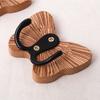 Butterfly Design Self-adhesive Coat Hanger Double Hook Hanging Key Holder  Home Decoration