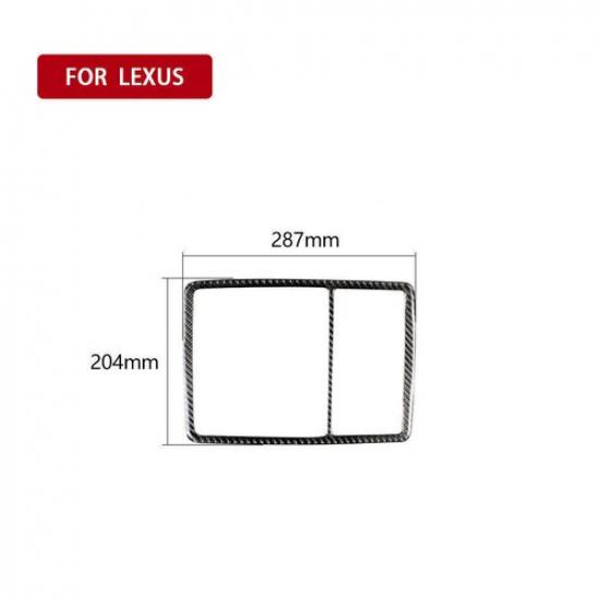 Carbon Fiber Car Front Reading Light Cover Trim For Lexus RX350 450h 2016-2019