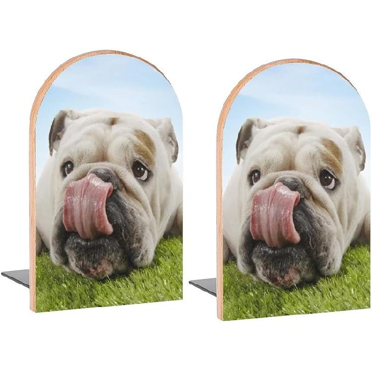 

Осеннее Дерево с Красными Сердцами Любовь Книжные Подставки Декоративные Деревянные Книжные Подставки для Полок Детская Комната Письменный Стол Домашний Офис Книжные Упоры для Журналов, Книг, DVD, 1 Пара/2 5 x3.1