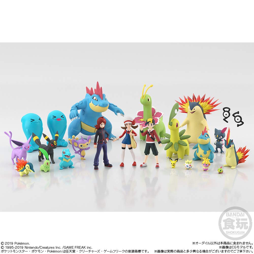 Pokemon Scale World Johto Region Feraligatr Candy (1 piece) Toy/Gum (Pokemon)