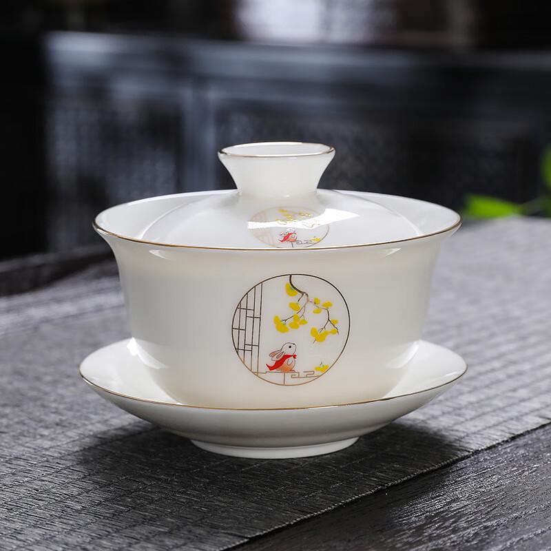 Shangkui Ceramic Gaiwan Tea Bowl