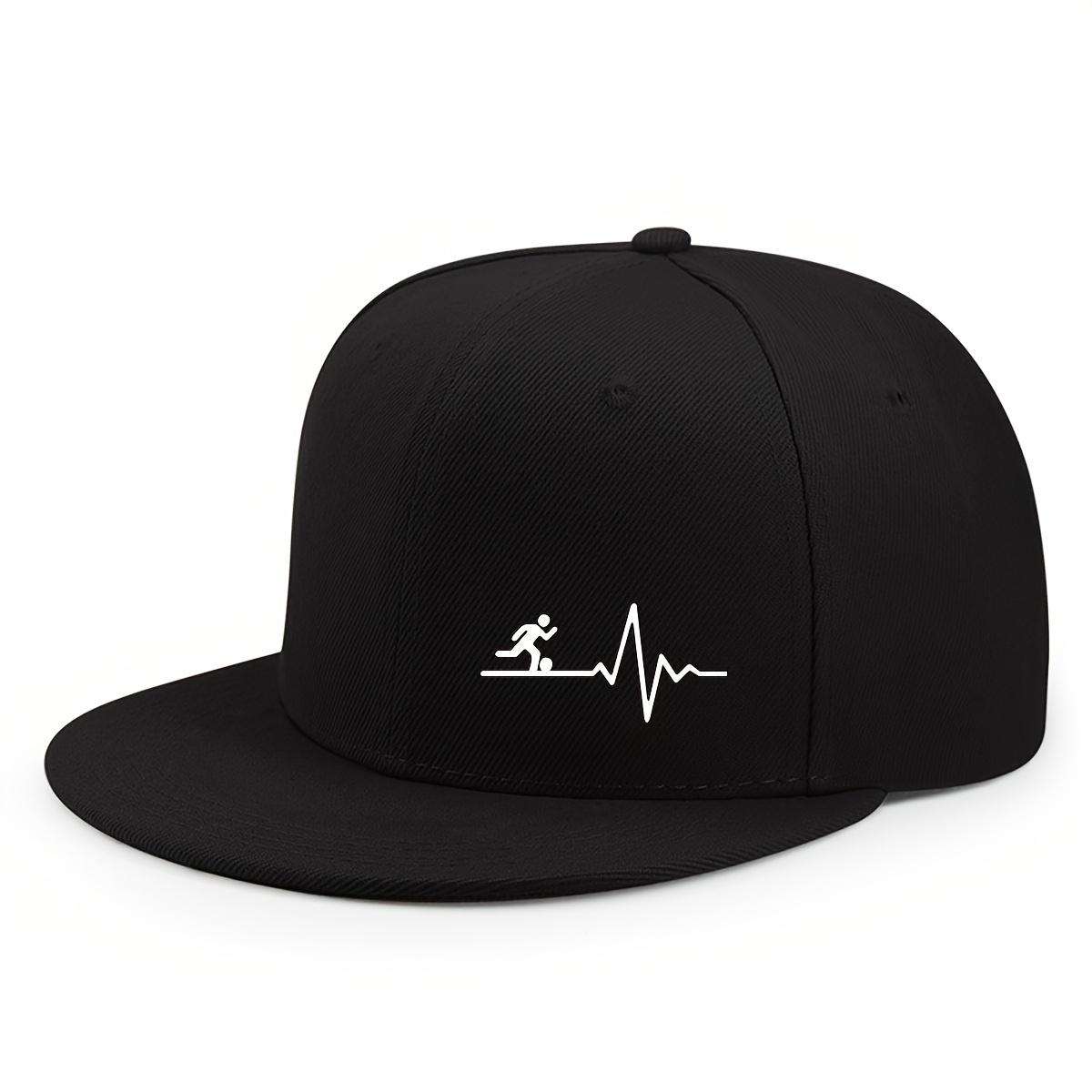 Urban Style Baseball Cap Adjustable Unisex Hip Hop Fashion Cap чёрный