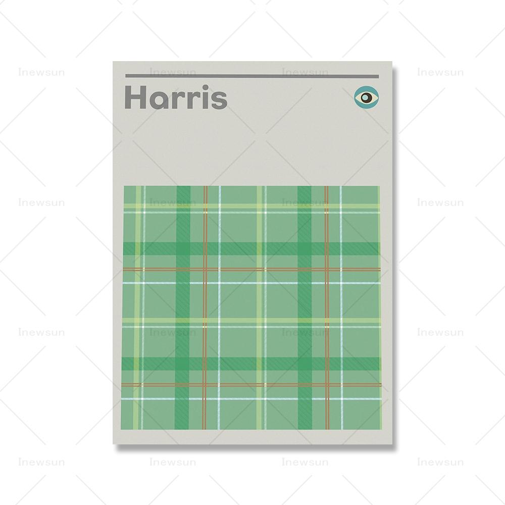 

Modern Retro Schotland Travel Art Print Pop Poster Kitchen Wall Pictures Minimalist Geometric Mountain Hiking Home Decor Murals 50x70cm No Framed