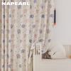 1PC NAPEARL 90% Blackout Curtains Cute Lamb Print Children's Curtains Thick Curtains for Bedroom Living Room Window for Home Decor