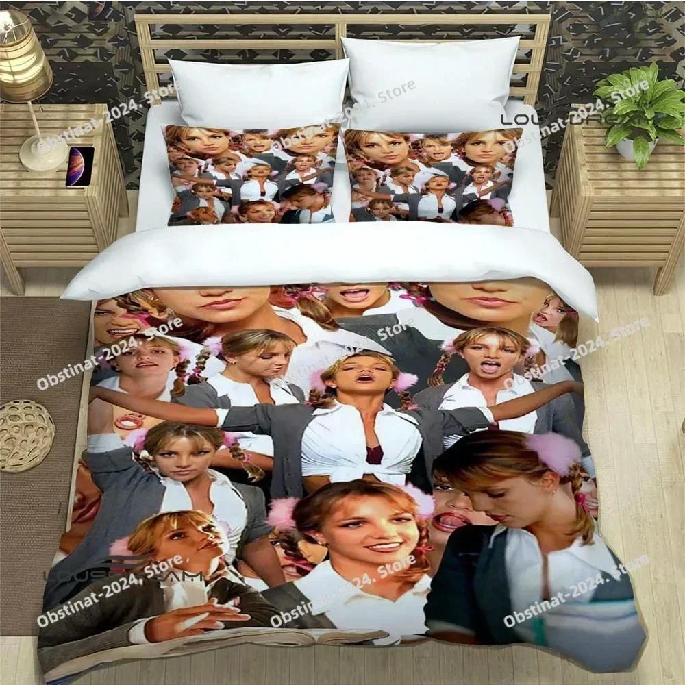 Star Britney Spearsr Bedding Sets exquisite bed supplies set duvet cover bed comforter set bedding set luxury birthday gift