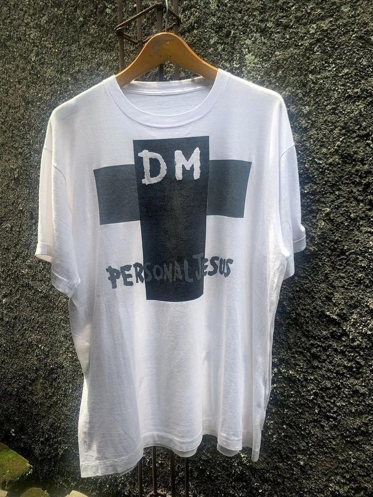

Футболка Depeche Mode Personal Jesus 80-х, короткий рукав, винтаж, мужская, женская, унисекс XL
