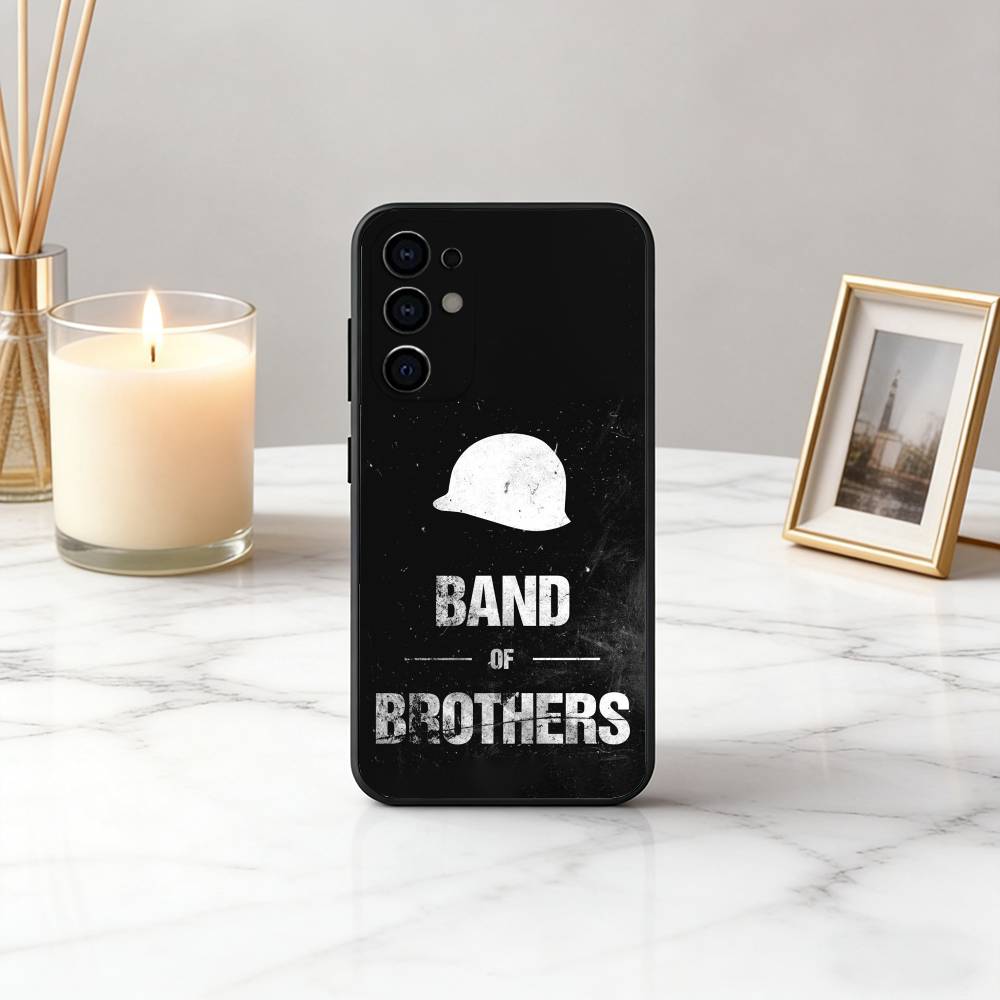 Movie Band of B-Brothers-es Phone Case For Samsung S25,S24,S21,S22,S23,S30,Ultra,S20,Plus,Fe,Soft Silicone Black Cover