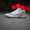 Air 11 Retro Low IE 'Cobalt' 2015 (Unisex) Weiße / Kobalt-Zen Grau-Zementgrau Vintage Basketballschuhe 306008 102
