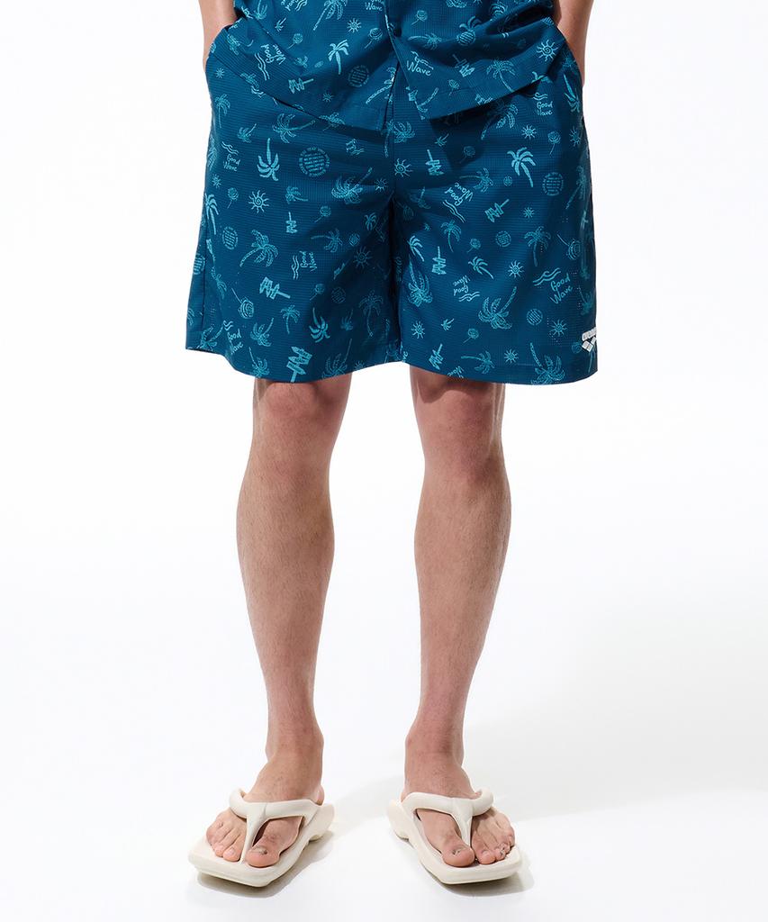 Alena Graphic Day Men'S Knee-Length Shorts A6Mm1Hp06Pea