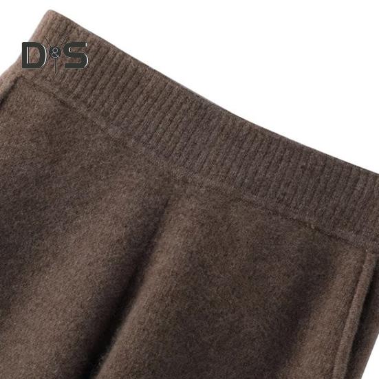 Dámské Kalhoty Elastické Vysoký pas Volný Široká noha Jednobarevné Rovné Jednoduchý styl Ležérní Kapsy Tenké Měkké Prodyšné Dámské Kalhoty po celé délce