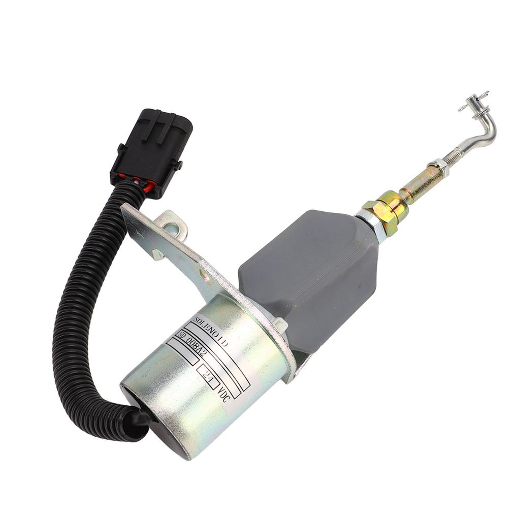 Engine Shut Down Solenoid Valve 3974947 DC24V Plug and Play Replacement for Deutz