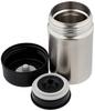 THERMOS Vacuum Insulated Food Stainless RHC0602 Jar, Clear, JBN-500, Steel,